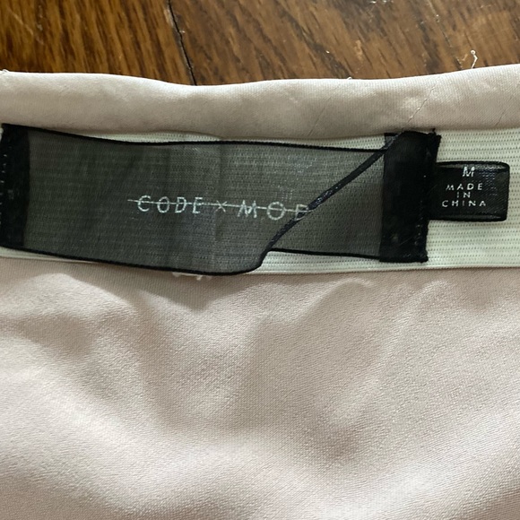 Code x mode silk baby pink skirt - Picture 1 of 2